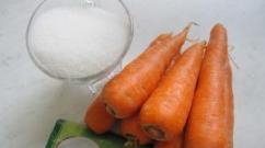 Делаем цукаты из моркови