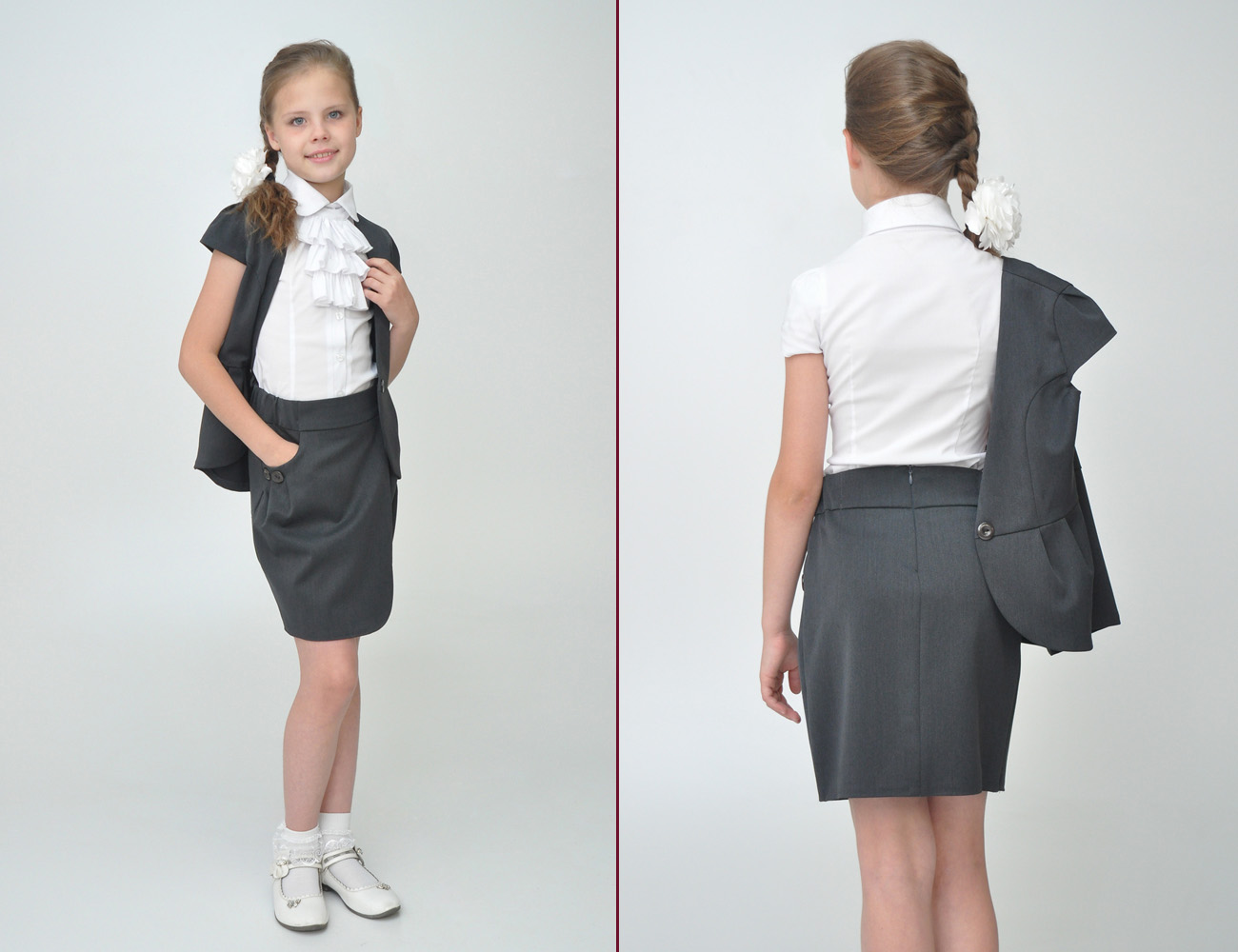 Школьная юбка для девочки
