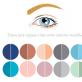 Denný make-up pre sivé oči: vhodné odtiene a pokyny krok za krokom