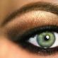 Yeşil gözler için güzel dumanlı göz makyajı (50 fotoğraf) - Gündüz ve akşam makyajı