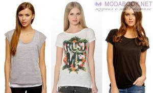 Women's T-shirts and their types