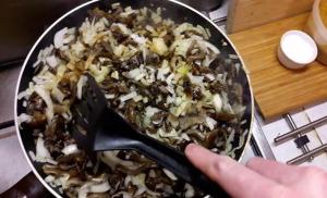 Nấm rơm xào hành tây: công thức chế biến món ăn từ nấm