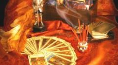 Interpretation of divination on playing cards