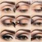 Make-up pre hnedé oči: návody, fotografie a videá líčenia